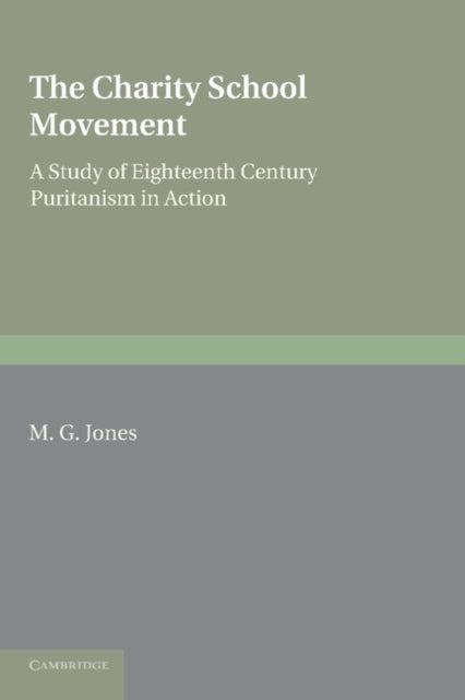 Book cover of: Charity School Movement. By: M. G. Jones