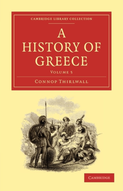 Book cover of: History of Greece. By: Connop Thirlwall