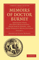 Book cover of: Memoirs of Doctor Burney. By: Charles Burney