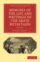 Book cover of: Memoirs of the Life and Writings of the Abate Metastasio. By: Charles Burney
