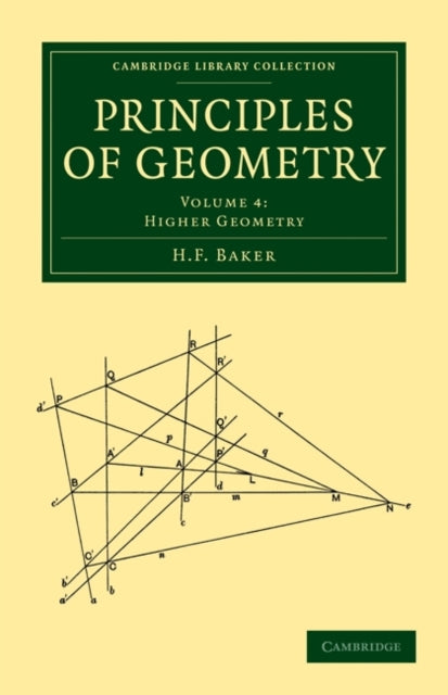 Book cover of: Principles of Geometry. By: H. F. Baker