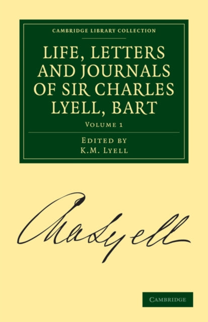 Book cover of: Life, Letters and Journals of Sir Charles Lyell, Bart. By: Charles Lyell