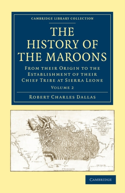 Book cover of: History of the Maroons. By: Robert Charles Dallas