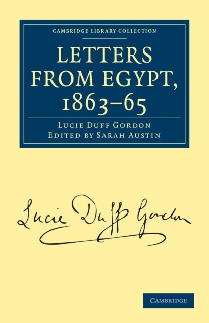 Letters from Egypt, 1863–65