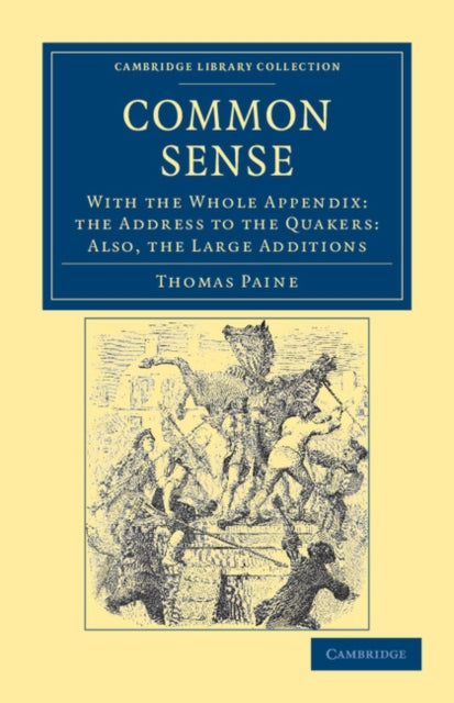 Book cover of: Common Sense. By: Thomas Paine