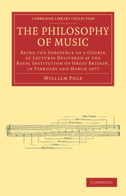 Book cover of: Philosophy of Music. By: William Pole