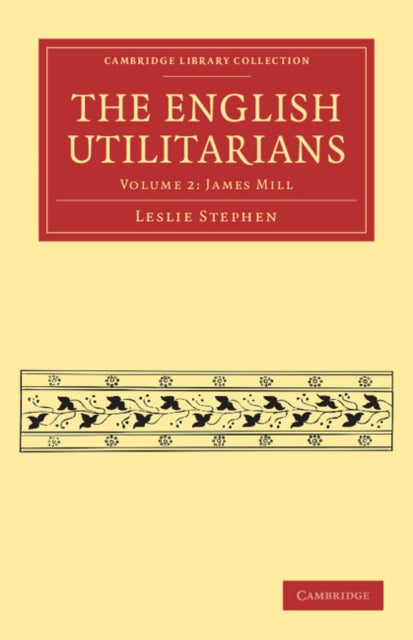 Book cover of: English Utilitarians. By: Leslie Stephen