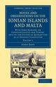Book cover of: Notes and Observations on the Ionian Islands and Malta. By: John Davy