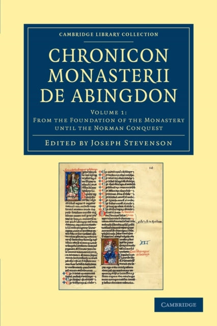 Book cover of: Chronicon monasterii de Abingdon. By: Joseph Stevenson