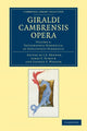 Book cover of: Giraldi Cambrensis opera. By: J. S. Brewer