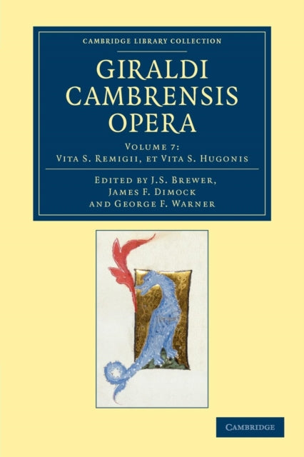 Book cover of: Giraldi Cambrensis opera. By: J. S. Brewer