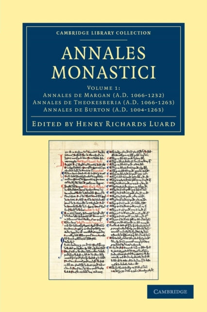 Book cover of: Annales Monastici. By: Henry Richards Luard