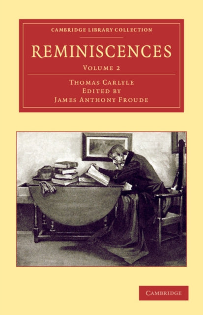 Book cover of: Reminiscences. By: Thomas Carlyle