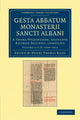 Book cover of: Gesta abbatum monasterii Sancti Albani. By: Henry Thomas Riley