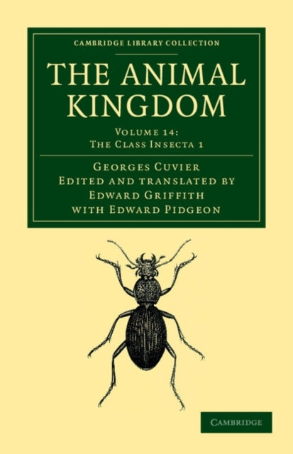 Book cover of: Animal Kingdom. By: Baron Georges Cuvier