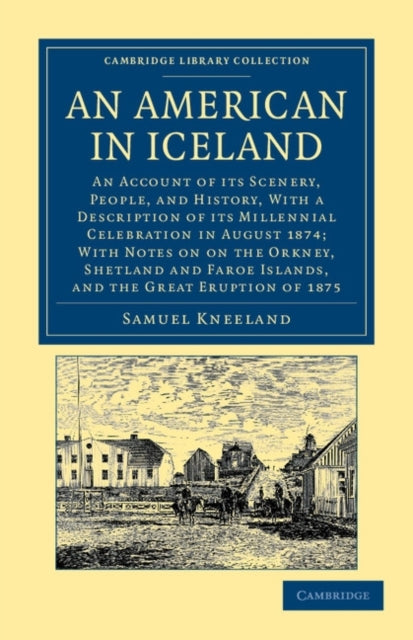 Book cover of: American in Iceland. By: Samuel Kneeland