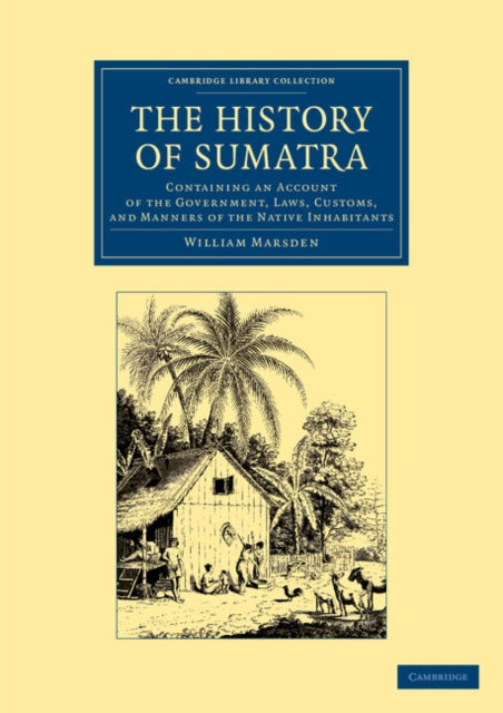 Book cover of: History of Sumatra. By: William Marsden