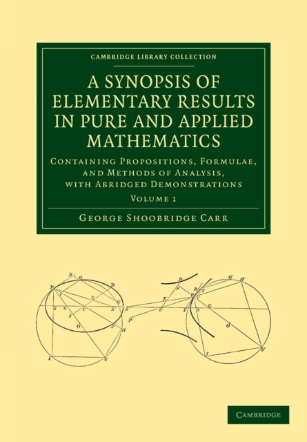 Book cover of: Synopsis of Elementary Results in Pure and Applied Mathematics: Volume 1
