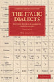 Book cover of: Italic Dialects. By: R. S. Conway