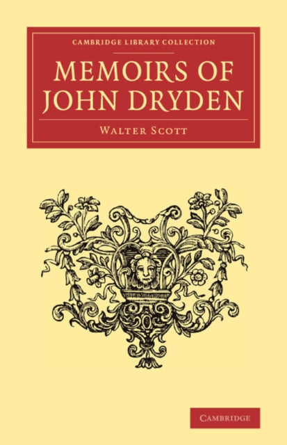 Book cover of: Memoirs of John Dryden. By: Sir Walter Scott