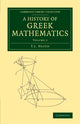Book cover of: History of Greek Mathematics: Volume 2. By: T. L. Heath