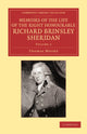 Book cover of: Memoirs of the Life of the Right Honourable Richard Brinsley Sheridan: Volume 1. By: Thomas Moore