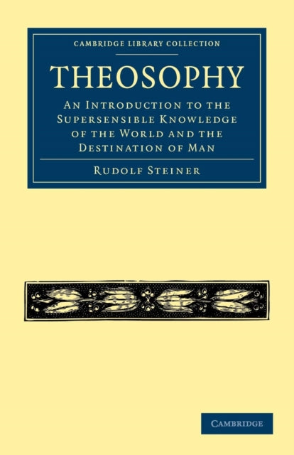Book cover of: Theosophy. By: Rudolf Steiner