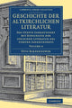 Book cover of: Geschichte der altkirchlichen Literatur. By: Otto Bardenhewer