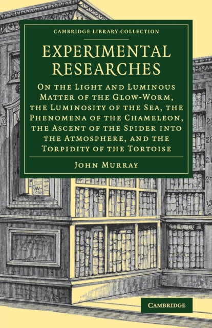 Book cover of: Experimental Researches. By: Murray, John