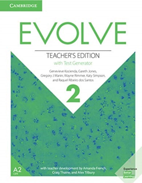 Book cover of: Evolve Level 2 Teacher's Edition with Test Generator. By: Genevieve Kocienda