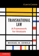 Book cover of: Transnational Law. By: Michael W. Dowdle