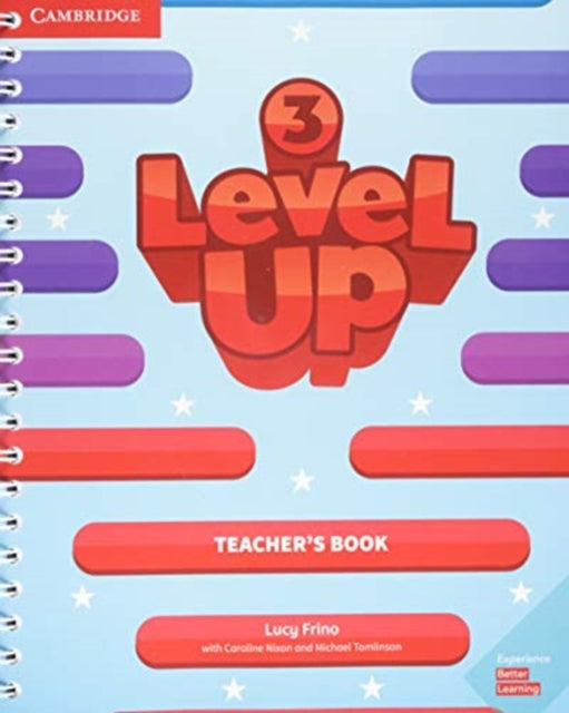 Book cover of: Level Up Level 3 Teacher's Book. By: Lucy Frino