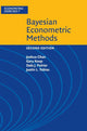 Book cover of: Bayesian Econometric Methods. By: Joshua Chan