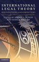 Book cover of: International Legal Theory. By: Jeffrey L. Dunoff