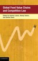 Book cover of: Global Food Value Chains and Competition Law. By: Ioannis Lianos