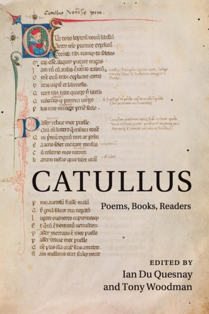 Book cover of: Catullus. By: Ian M. le M. Du Quesnay