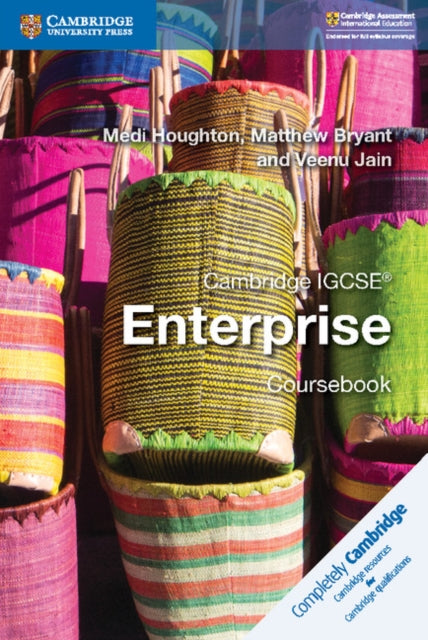 Book cover of: Cambridge IGCSE® Enterprise Coursebook. By: Medi Houghton