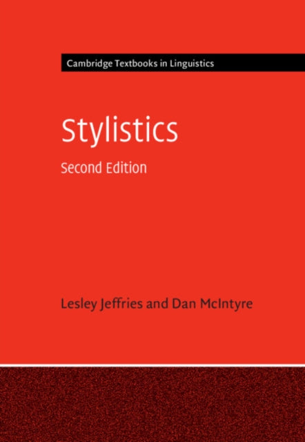 Book cover of: Stylistics. By: Lesley Jeffries