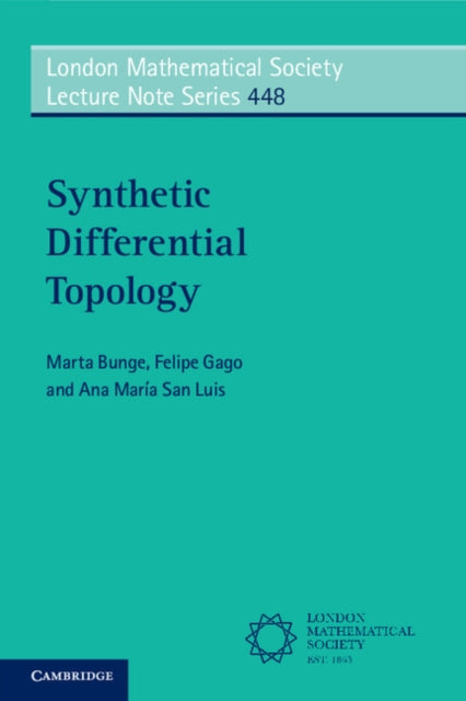 Book cover of: Synthetic Differential Topology. By: Marta Bunge
