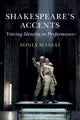 Book cover of: Shakespeare's Accents. By: Sonia Massai