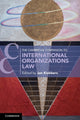 Book cover of: Cambridge Companion to International Organizations Law. By: Jan Klabbers