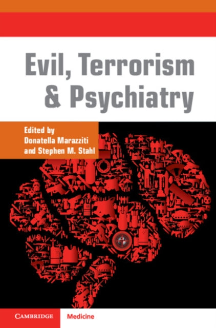 Book cover of: Evil, Terrorism and Psychiatry. By: Donatella Marazziti