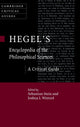 Book cover of: Hegel's Encyclopedia of the Philosophical Sciences. By: Sebastian Stein
