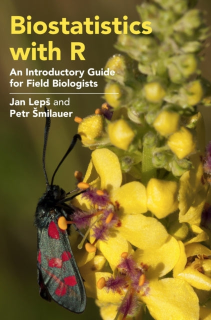 Book cover of: Biostatistics with R. By: Jan Leps