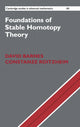 Book cover of: Foundations of Stable Homotopy Theory. By: David Barnes