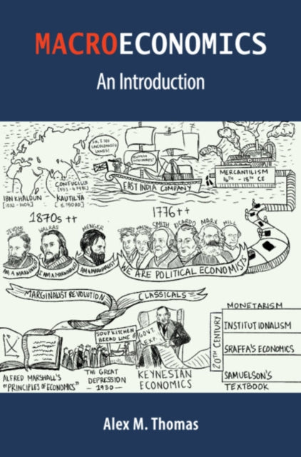 Book cover of: Macroeconomics. By: Alex Thomas