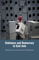 Book cover of: Stateness and Democracy in East Asia. By: Aurel Croissant