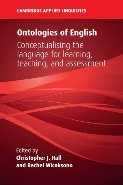 Book cover of: Ontologies of English. By: Hall, Christopher J.