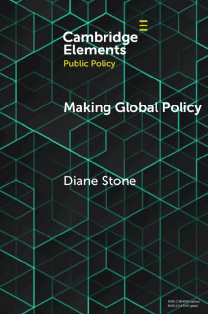 Book cover of: Making Global Policy. By: Diane Stone