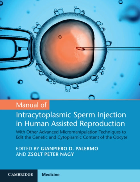 Book cover of: Manual of Intracytoplasmic Sperm Injection in Human Assisted Reproduction. By: Gianpiero D. Palermo